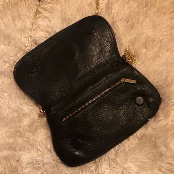 💥SALE Tory Burch Darcy crossbody black gold purse - Picture 3 of 5